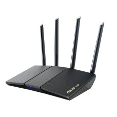 ASUS RT-AX1800S Dual Band WiFi 6 Extendable Router, Parental Control, Built-in VPN, AiMesh Compatible, Gaming & Streaming, Smart Home
